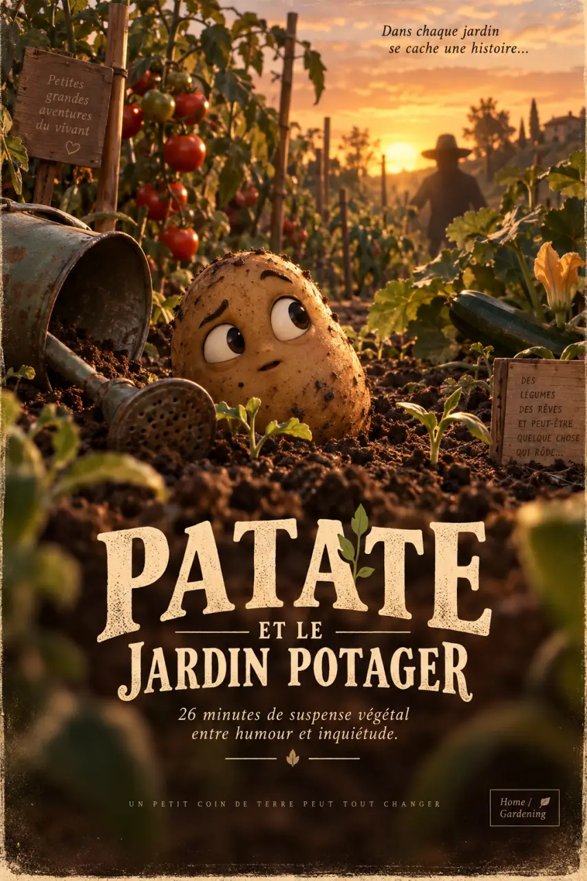 Patate et le jardin potager : 26 minutes de suspense végétal entre humour et inquiétude
