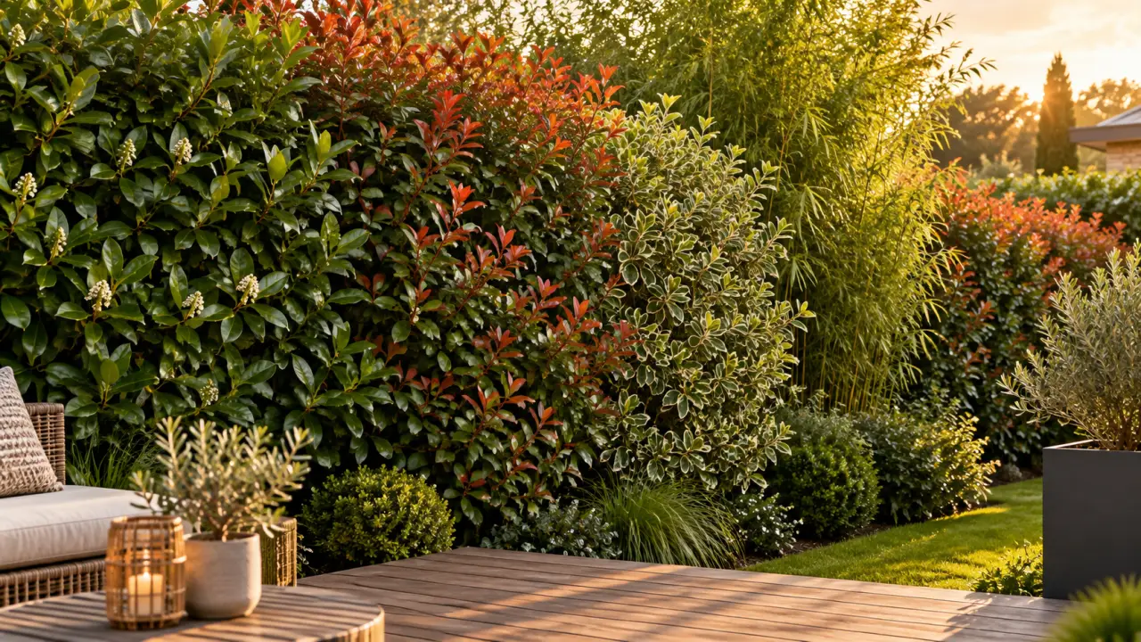 Haie de jardin : quels arbustes choisir pour une occultation dense, rapide et durable ?