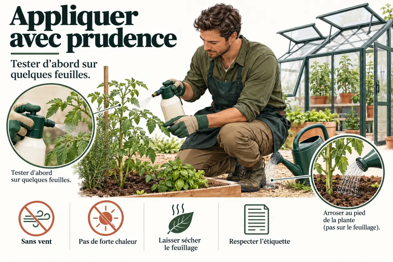 Fongicide naturelle : appliquer un traitement au jardin sans brûler le feuillage